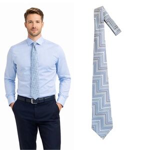 Jones New York Blue Zigzag Tie
🔥% bundle of 3, 5, 10, 15 or 20 ties